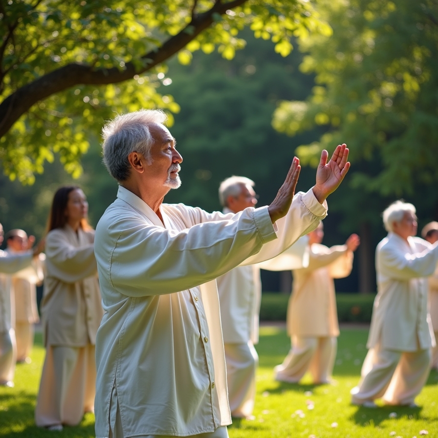 Private lektioner Privat Tai Chi lektion med instruktør