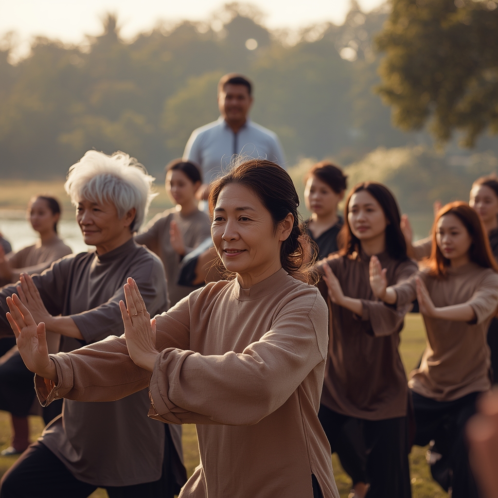 Solopgang Flow Solopgang Yin-Yang Flow i naturen